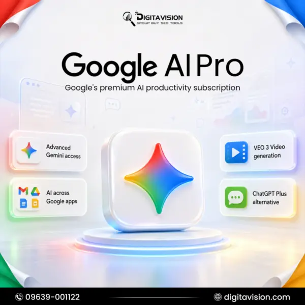 Google AI Pro (Personal) 12M account