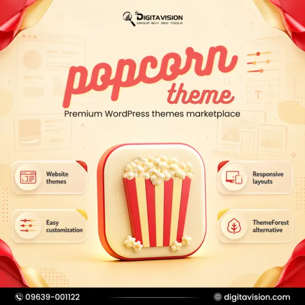 PopCornTheme For 1 Year group buy